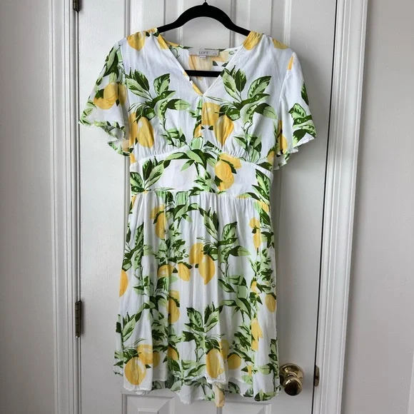 LOFT | Dresses | Loft Lemon Dress Size 8 Petite | Poshmark LOFT | Dresses | Loft Lemon Dress Size 8 Petite | Poshmark